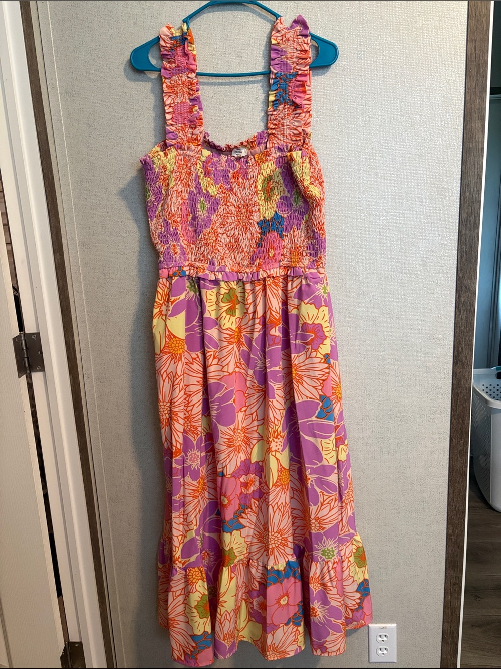 Entro Floral Maxi Dress